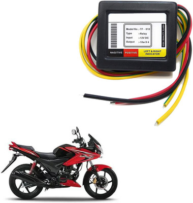 Vagary Front, Rear LED Indicator Light for Honda CBF Stunner(Yellow)