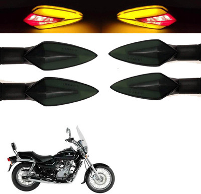 Vagary Front, Rear LED Indicator Light for Bajaj Universal For Bike(Red, Yellow)