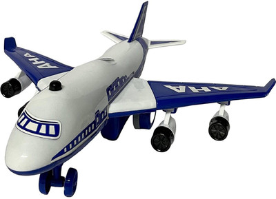 HINDAL Kids Fort Unbreakable Plastic Material Pull Back Areoplane Toy for Kids/Toddlers Above 1 Year. Push and Go Crawling Toy Vechile. Friction Powered Toy & Non Battery Toy. White & Blue Color.(White, Blue, Pack of: 1) HINDAL Kids Fort Unbreakable Plastic Material Pull Back Areoplane Toy for Kids/Toddlers Above 1 Year. Push and Go Crawling Toy Vechile. Friction Powered Toy & Non Battery Toy. White & Blue Color.(White, Blue, Pack of: 1)