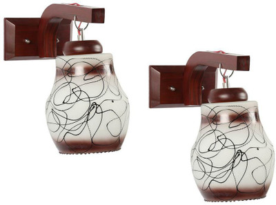 Gojeeva Pendant Wall Lamp Without Bulb(Pack of 2)