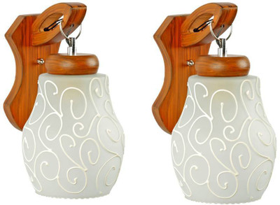 PR Prashant Pendant Wall Lamp Without Bulb(Pack of 2)