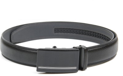 CALVADOSS Men Formal Black Texas Leatherite Belt