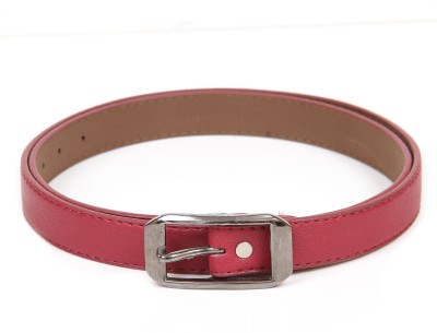 CALVADOSS Women Casual Red Texas Leatherite Belt