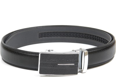 CALVADOSS Men Formal Black Texas Leatherite Belt