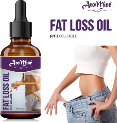 AroMine Fat loss fat go slimming weight loss body fitness oil Shaping Solution Shape Up Slimming Oil Fat Burning ,fat go, fat loss, body fitness anti Cellulite Oil oil Slimming oil, Fat Burner, Anti Cellulite & Skin Toning Slimming Oil For Stomach, Hips & Thigh for men & Women-(30 ml)