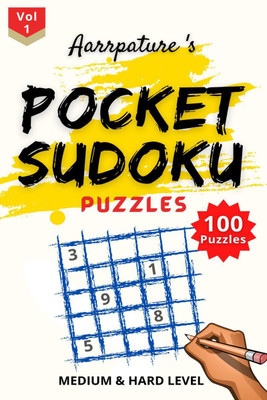 Pocket Sudoku Puzzle Game Book [ Medium &amp; Hard Level ](English, Paperback, Aarrpature Publication)