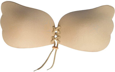 ATTIRE OUTFIT Women Stick-on Lightly Padded Bra(Black)