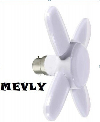 MEVLY 28 W Basic Decorative B22 LED Bulb(White, Pack of 2)