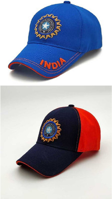 Pramukhraj Enterprise Solid Sports/Regular Cap Cap(Pack of 2)
