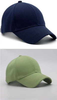 mystify Self Design Sports/Regular Cap Cap(Pack of 2)