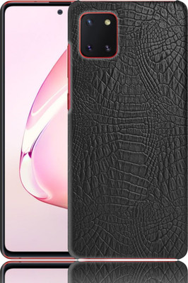 CASE CREATION Back Cover for Samsung Galaxy Note 10 Lite(Black, Hard Case, Pack of: 1)