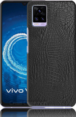 CASE CREATION Back Cover for Vivo V20(Black, Dual Protection, Pack of: 1)