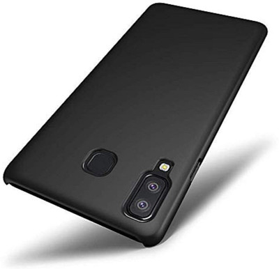 MobiSpiff Back Cover for Samsung A8 Star(Black, Camera Bump Protector, Silicon, Pack of: 1)