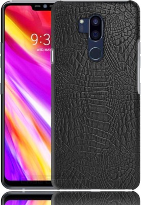 Case Creation Back Cover for LG G7 ThinQ(Black, Hard Case)