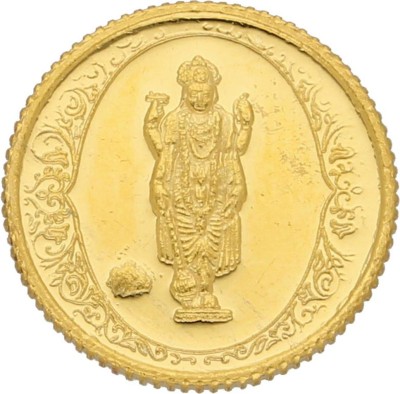 Sri Jagdamba Pearls Vishnu 24 (999) K 10 g Gold Coin