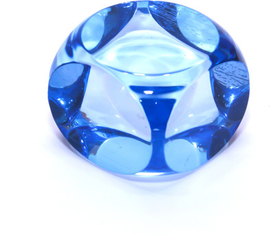 Frik 1 Compartments Acrylic Paper Weight(Light Blue)