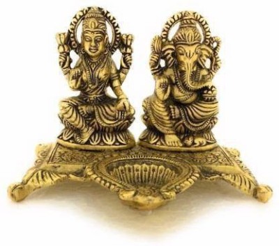 Garima mart LAXMI GANESH DEEPAK Aluminium Table Diya(Height: 5 inch)