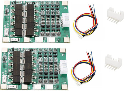 INVENTO 2Pcs 4S 30A BMS 12.8V 14.8V 16.8V HX-4S-F30A Lithium Iron Phosphate Battery LifePo4 18650 Lipo Li-ion Lithium Ion Battery Protection Board with Balance Charging Automotive Electronic Hobby Kit INVENTO 2Pcs 4S 30A BMS 12.8V 14.8V 16.8V HX-4S-F30A Lithium Iron Phosphate Battery LifePo4 18650 Lipo Li-ion Lithium Ion Battery Protection Board with Balance Charging Automotive Electronic Hobby Kit