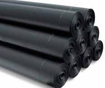Mplus 25 Micron 4 feet Mulching Film / Mulching Paper Length- 400 meter colour- Black/ Silver mulching film Garden Mulch
