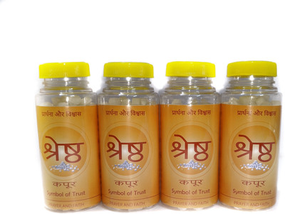SHRESHTHA PURE CAMPHOR TABLETS (80GMS X 4) BOTTLE PACK(320 g)