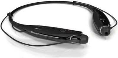 GUGGU VEJ_453Q_HBS 730 Neck Band Bluetooth Headset Bluetooth Headset(Black, In the Ear)