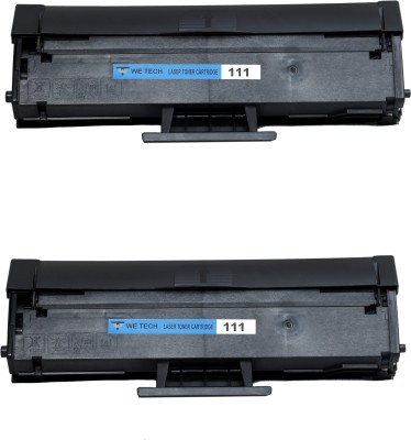 wetech 111/MLT-D111S Toner Cartridge for Samsung Xpress SL-M2070, SL-M2070F, SL-M2070FW, SL-M2070W, SL-M2071, SL-M2071F, SL-M2071FW, SL-M2071W, M2022, SL-M2010, M2020W, M2010W, M2021, M2021W, M2022W (PACK OF 2) Black Ink Cartridge