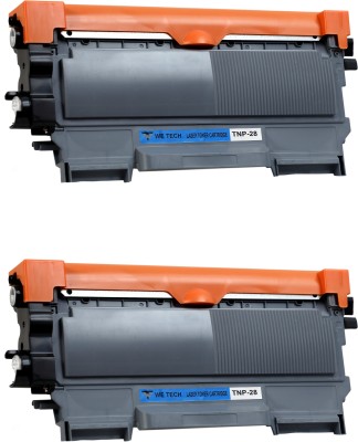 wetech TNP28 / TNP-28 Cartridge for Pagepro 1500W, 1550DN, 1580MF, 1590MF printeR(PACK OF 2) Black Ink Cartridge