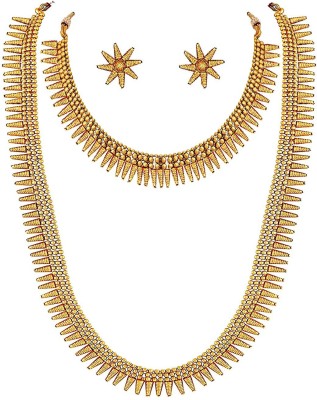 FFC-FASHION FOR CHOICE Copper Gold-plated Gold Jewellery Set(Pack of 1)