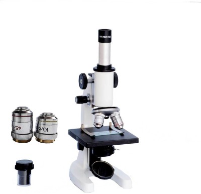 BEXCO Student Monocular Compound microscope 100x to 675x magnification(Black)