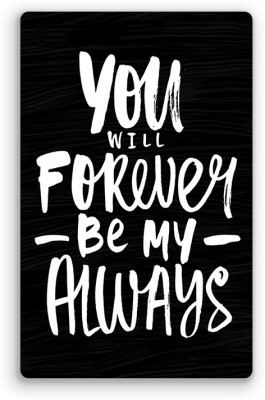 Regalocasila Be My Always Relationship Love Quote Acrylic Fridge Magnet Pack of 1