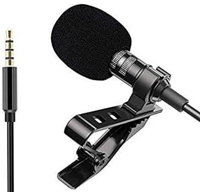MOOZMOB Lavalier Microphone (UPGRADED) 3.5mm Clip Microphone Collar Mic for Youtube Microphone