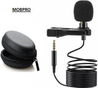 MOBPRO NEW Collar Mic Lapel Microphone for Clear Voice Recording Singing Teaching Mobile Video Recorder Microphone Microphone