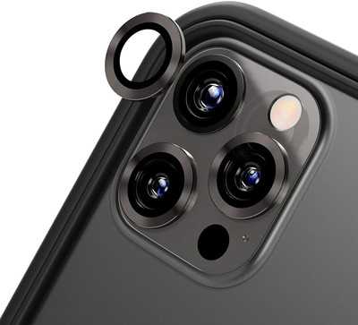 ankSONline Back Camera Lens Ring Guard Protector for iPhone 12 Pro Max(Pack of: 3)