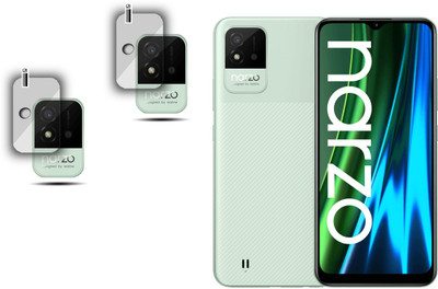 EZGER Back Camera Lens Glass Protector for Realme Narzo 50i(Pack of: 2)