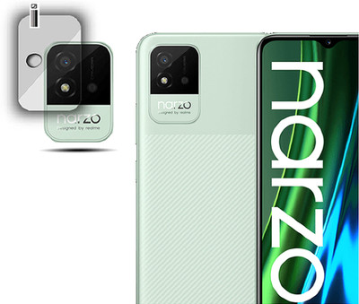 DAFFIN Back Camera Lens Glass Protector for Realme Narzo 50I(Pack of: 1)