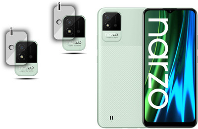 EZGER Back Camera Lens Glass Protector for Realme Narzo 50i(Pack of: 2)