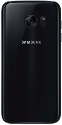 TrofT Samsung Samsung Galaxy S7 edge(Glass) Back Panel(Black)