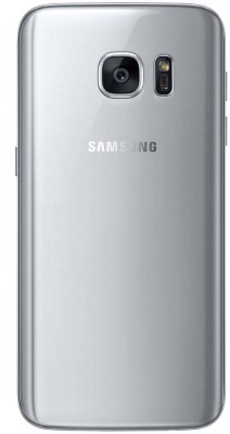 ShoppKing Samsung Samsung Galaxy S7 edge(Glass) Back Panel(Silver)