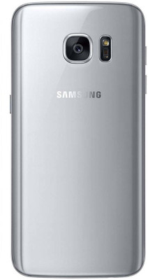 ShoppKing Samsung dge(Glass) Back Panel(Silver)