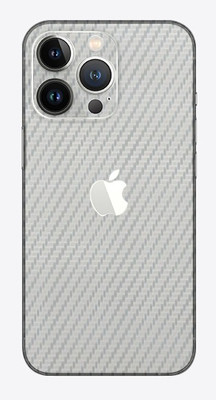 WeCre8 Skin's Apple Iphone 13 Pro Max Mobile Back Skin Mobile Skin(Transparent)