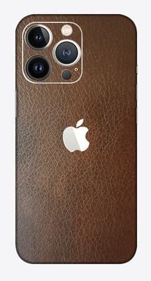 WeCre8 Skin's Apple Iphone 13 Pro Max Mobile Back Skin Mobile Skin(Brown)