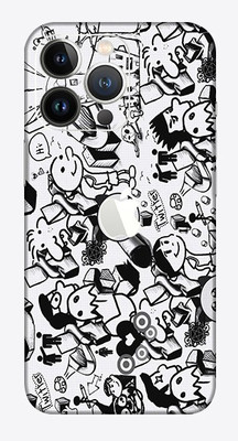 WeCre8 Skin's Apple Iphone 13 Pro Max Mobile Back Skin Mobile Skin(Multicolor)