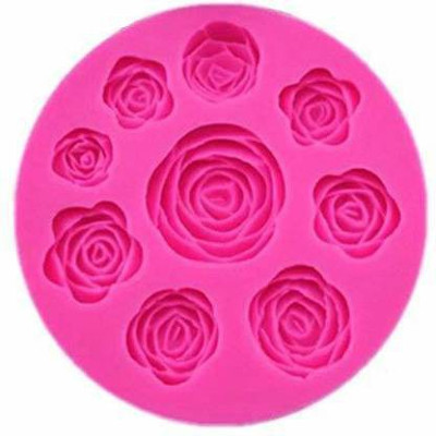 BAKERS4U Silicone Fondant & Gum paste Mould 9(Pack of 1)