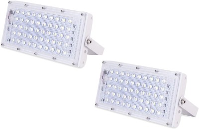 ERH India ( Pack of 2) 50W LED LIGHT, white, Standard Gate Light Outdoor Lamp(White)