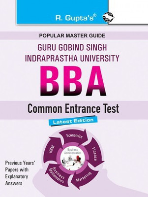 GGSIPU: BBA Common Entrance Test (CET) Guide(Paperback, By R Gupta)