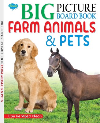 Big Picture Board Book Farm Animals(Hardcover, Sawan)