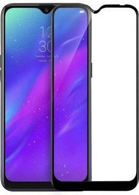 kentop Edge To Edge Tempered Glass for Realme 3i(Pack of 1)