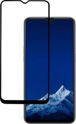 kentop Edge To Edge Tempered Glass for Realme 3i(Pack of 1)