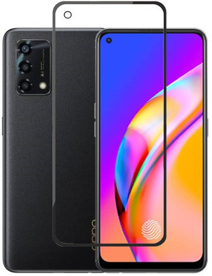VIGHNAD Edge To Edge Tempered Glass for Oppo F19s(Pack of 1)