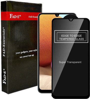 FAD-E Edge To Edge Tempered Glass for Samsung Galaxy A32 4G, Samsung Galaxy A22 4G, Samsung Galaxy F22(Pack of 1)